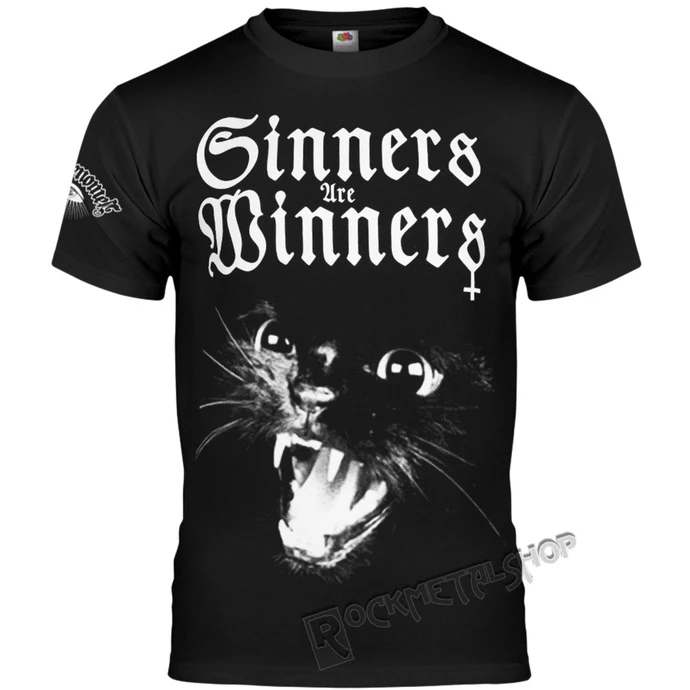 T-shirt Hardcore Men's - SINNERS ARE WINNERS - AMENOMEN