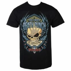 T-shirt Metal Men's Five Finger Death Punch - Trouble - ROCK OFF