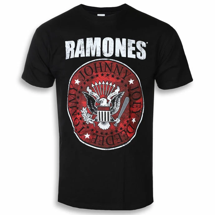 Men's T-shirt Ramones - Red Fill Seal - ROCK OFF