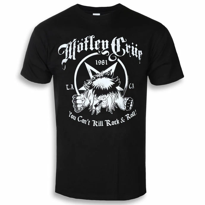 T-shirt Metal Men's Mötley Crüe - You Can't Kill Rock & Roll - ROCK OFF