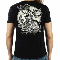 T-shirt Hardcore Men's - LA MUERTE - LETHAL THREAT
