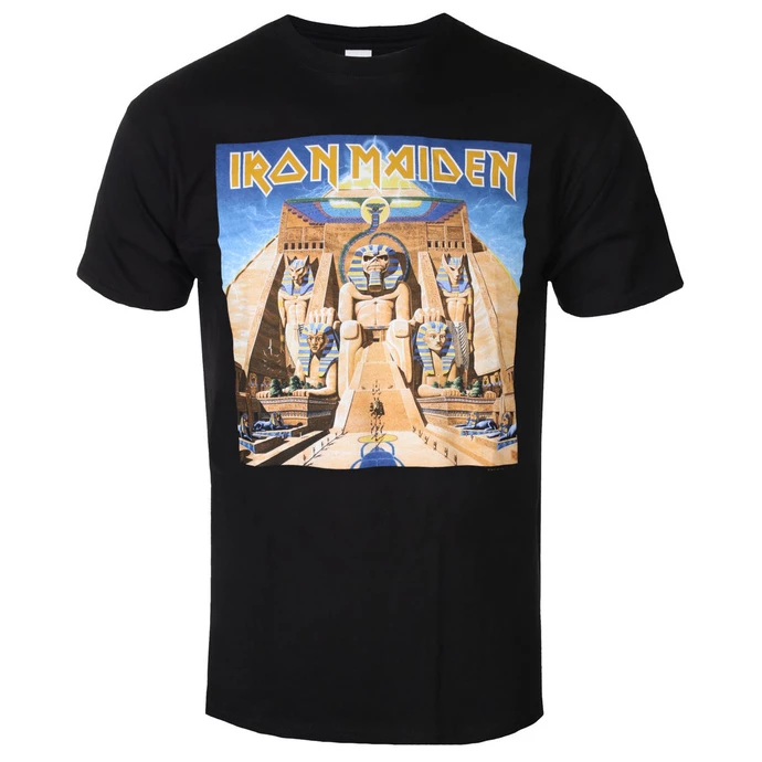 T-shirt Metal Men's Iron Maiden - Powerslave - ROCK OFF