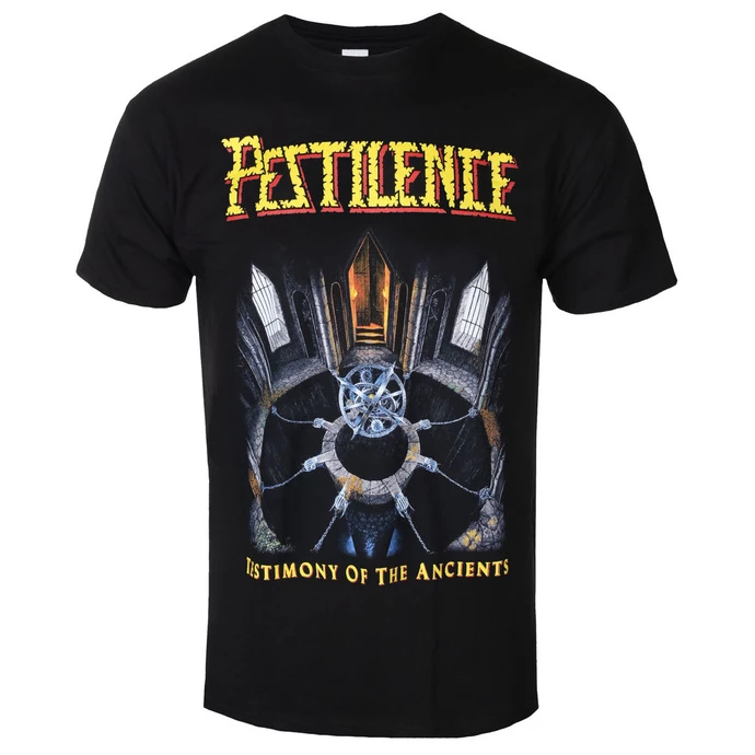 T-shirt Metal Men's Pestilence - TESTIMONY OF THE ANCIENTS - PLASTIC HEAD