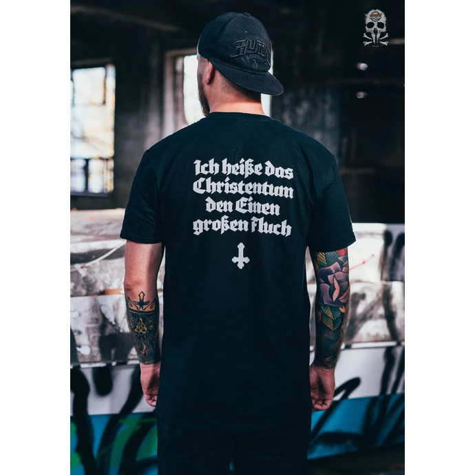 T-shirt Metal Men's Behemoth - DER SATANIST - PLASTIC HEAD - Image 2