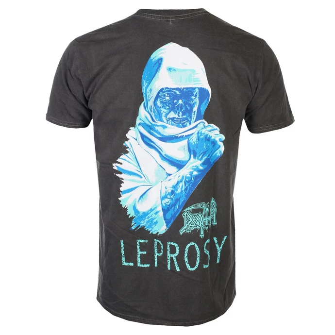 Men's T-shirt DEATH - LEPROSY POSTERIZED - VINTAGE WASH - PLASTIC HEAD - Image 2