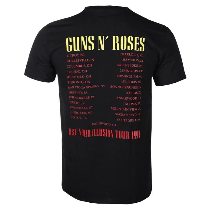 Men's T-shirt Guns N' Roses - Skull Circle - ROCK OFF - Image 2
