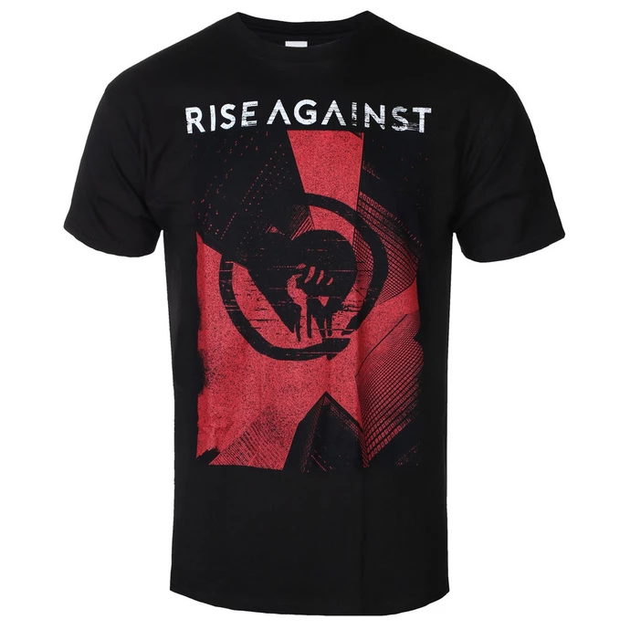 Men's T-shirt Rise Against - Tower - Black - KINGS ROAD