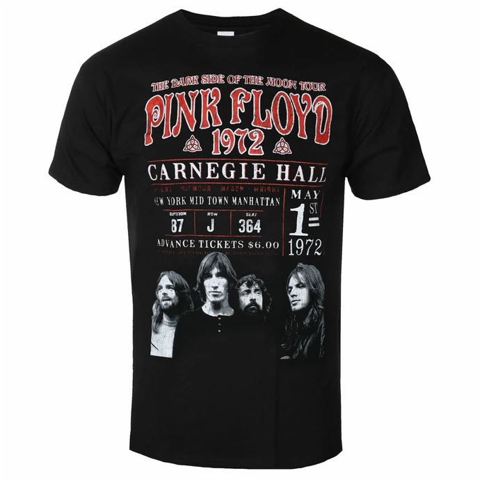 Men's T-shirt Pink Floyd - Carnegie '72 - ROCK OFF
