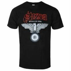 Men's T-shirt SAXON - WHEELS OF STEEL - RAZAMATAZ