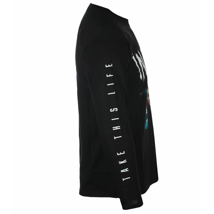 Men's T-shirt Long Sleeve In Flames - Take This Life - Black - ROCK OFF - Image 2