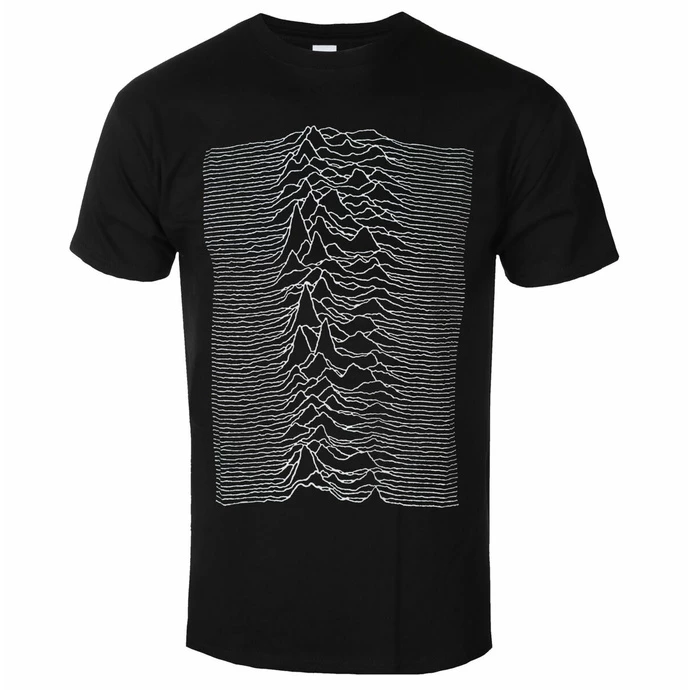 Men's T-shirt Joy Division - Unknown Pleasures - Black - ROCK OFF
