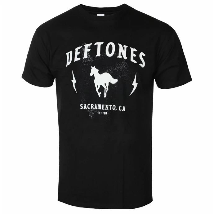 Men's T-shirt Deftones - Electric Pony - Black - ROCK OFF