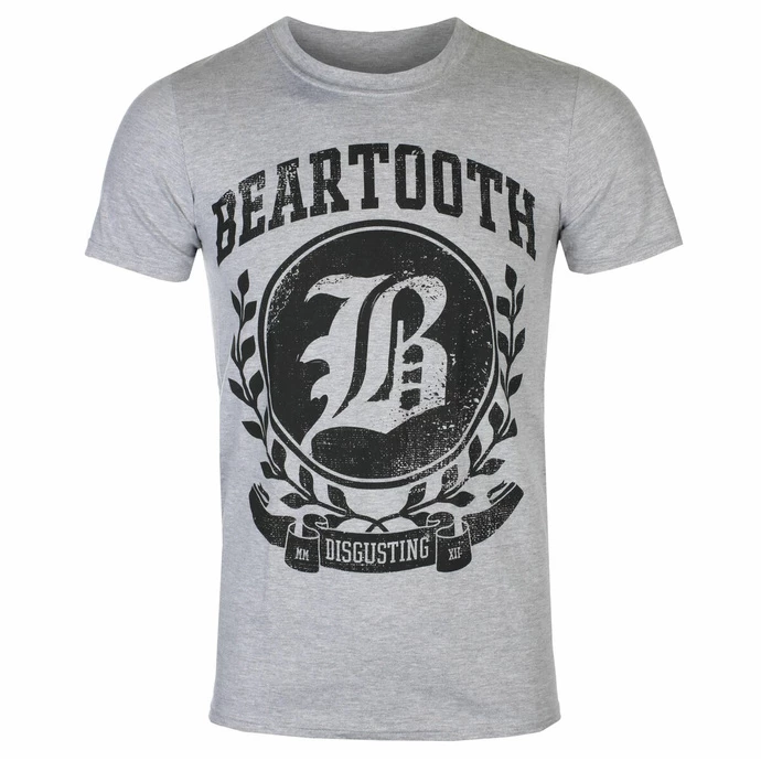 Men's T-shirt BEARTOOTH - DISGUSTING - GREY - PLASTIC HEAD