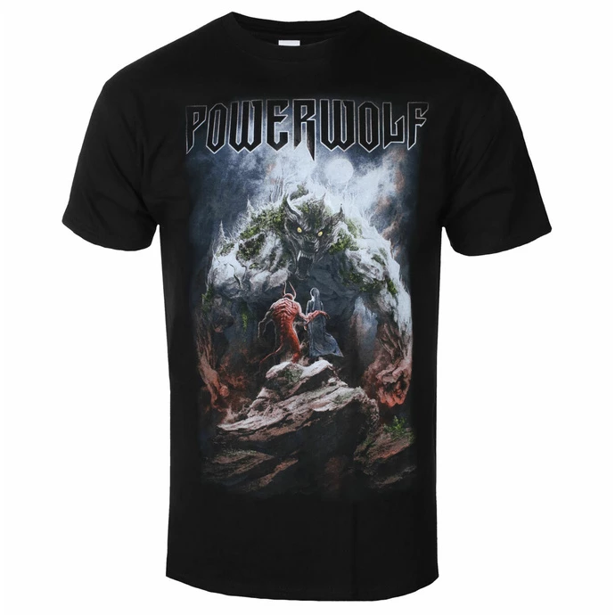 Men's T-shirt Powerwolf - Stone Wolf - Black