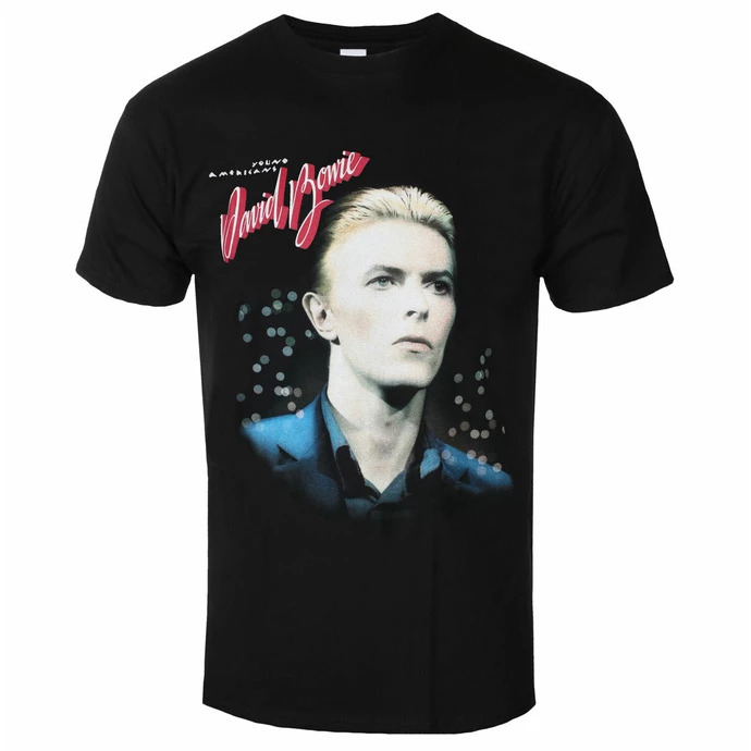 Men's T-shirt David Bowie - Young Americans - BLACK - ROCK OFF