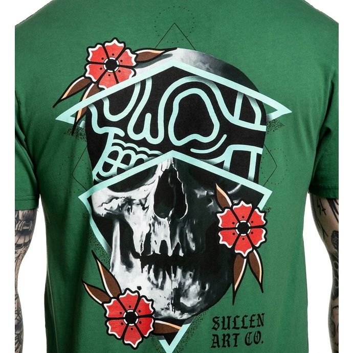 T-shirt Hardcore Men's - RIGONI SKULL - SULLEN - Image 3