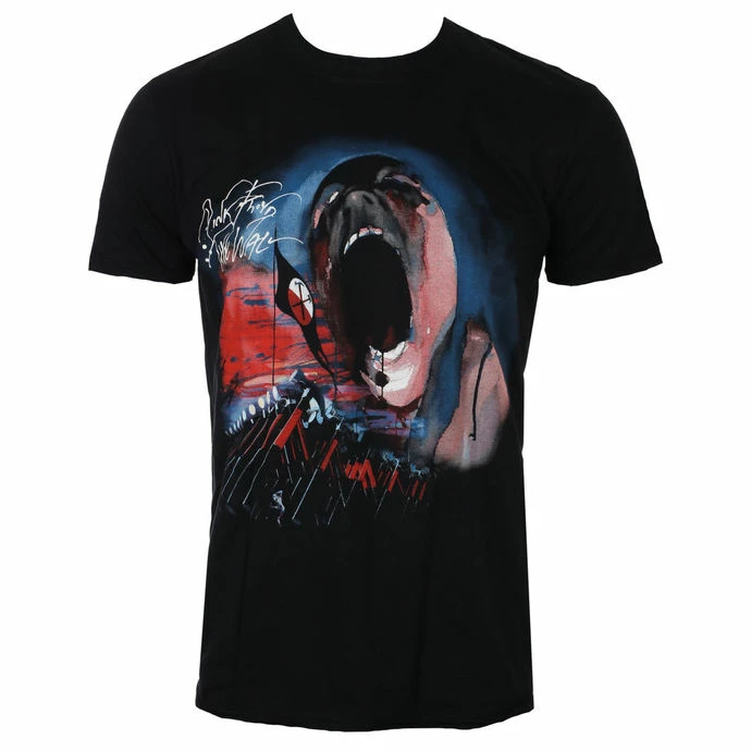 T-shirt Metal Men's Pink Floyd - The Wall Scream & Hammers - ROCK OFF
