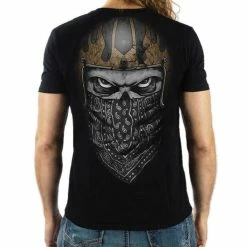 T-shirt Hardcore Men's - PREMIUM SKULL BANDANA - LETHAL THREAT