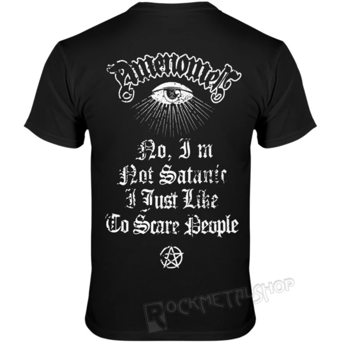 T-shirt Hardcore Men's - SATAN - AMENOMEN - Image 2