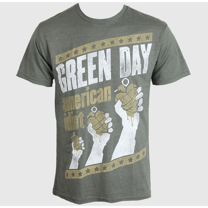 T-shirt Metal Men's Green Day - Handout - BRAVADO