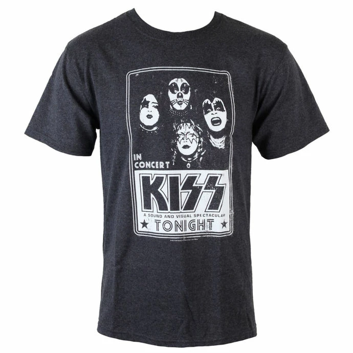T-shirt Metal Men's Kiss - Concert Poster - LOW FREQUENCY