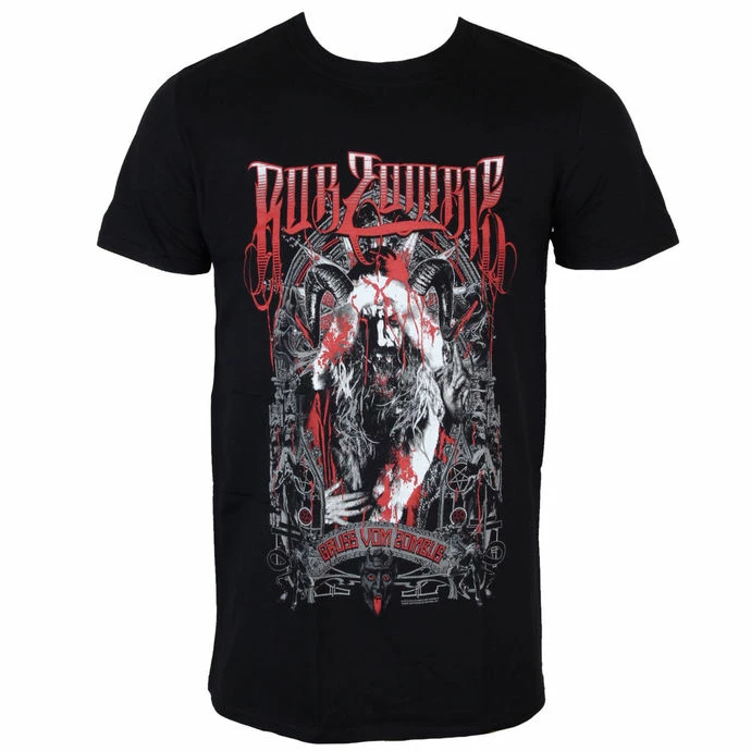 T-shirt Men Rob Zombie - Krampus Zombie - ROCK OFF