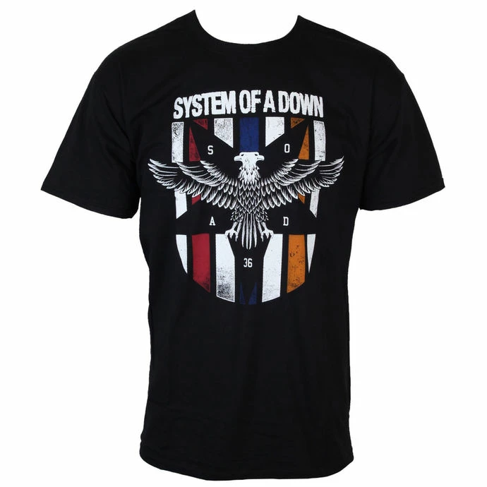 T-shirt Men System Of A Down - Eagle Colours - ROCK OFF