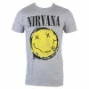 T-shirt Metal Men's Nirvana - Smiley Splat - PLASTIC HEAD