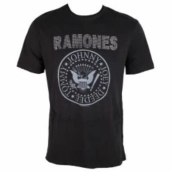 T-shirt Metal Men's Ramones - LOGO - AMPLIFIED
