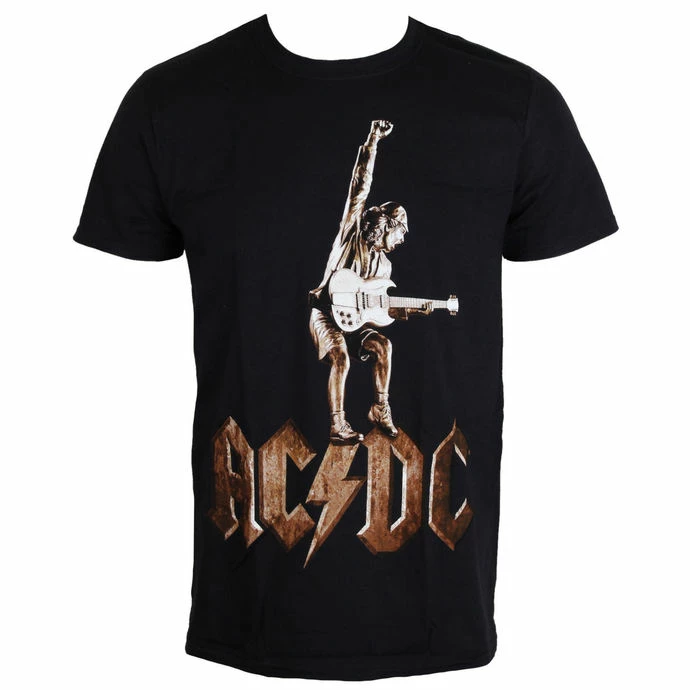 Men's T-shirt AC/DC - Angus Statue - ROCK OFF