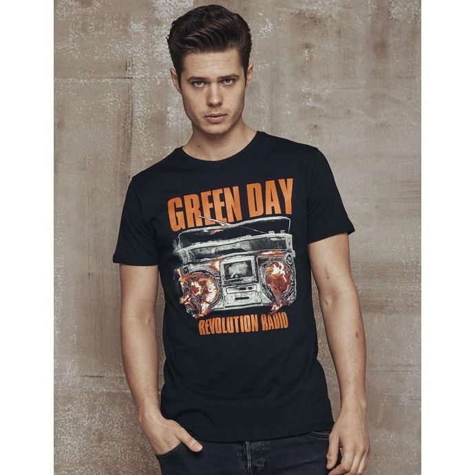 T-shirt Metal Men's Green Day - Radio - NNM - Image 2