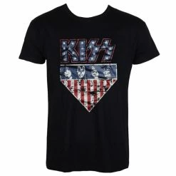 T-shirt Metal Men's Kiss - Stars & Stripes - HYBRIS