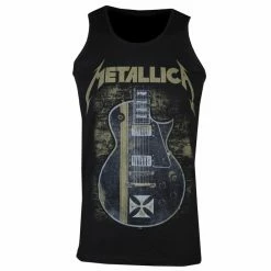Top Men Metallica - Hetfield Iron Cross - Black