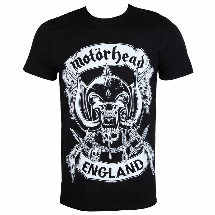 T-shirt Metal Men's Motörhead - Crosses Sword England - ROCK OFF