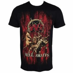 T-shirt Metal Men's Slayer - Hell Awaits - ROCK OFF