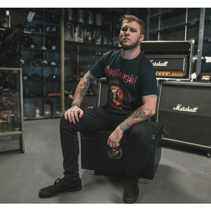 T-shirt Metal Men's Onslaught - Death & Glory - RAZAMATAZ - Image 3