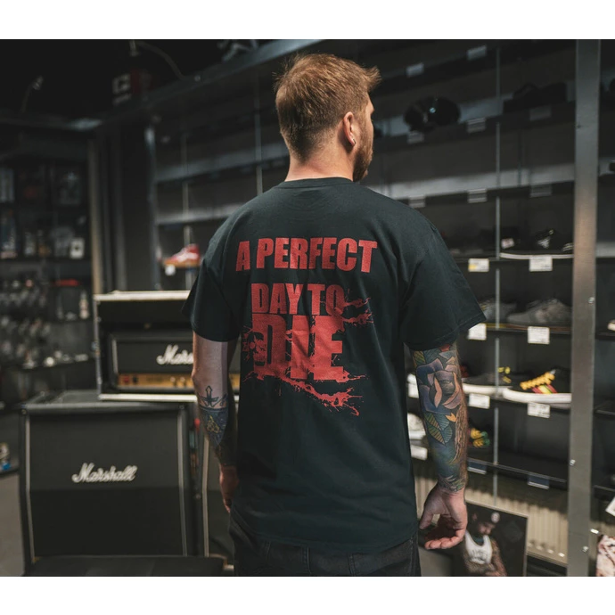 T-shirt Metal Men's Onslaught - Death & Glory - RAZAMATAZ - Image 4