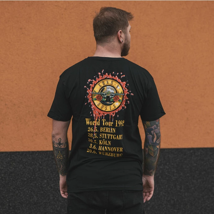 Men's T-shirt Guns N' Roses - UYI World Tour - BL - ROCK OFF - Image 4