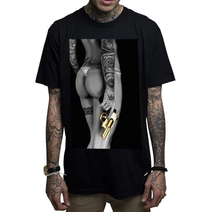 T-shirt Hardcore Men's - GOLDIE - MAFIOSO