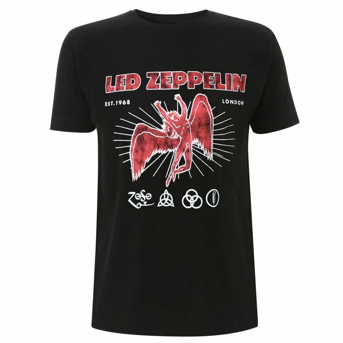 T-shirt Metal Men's Led Zeppelin - 50th Anniversary - NNM