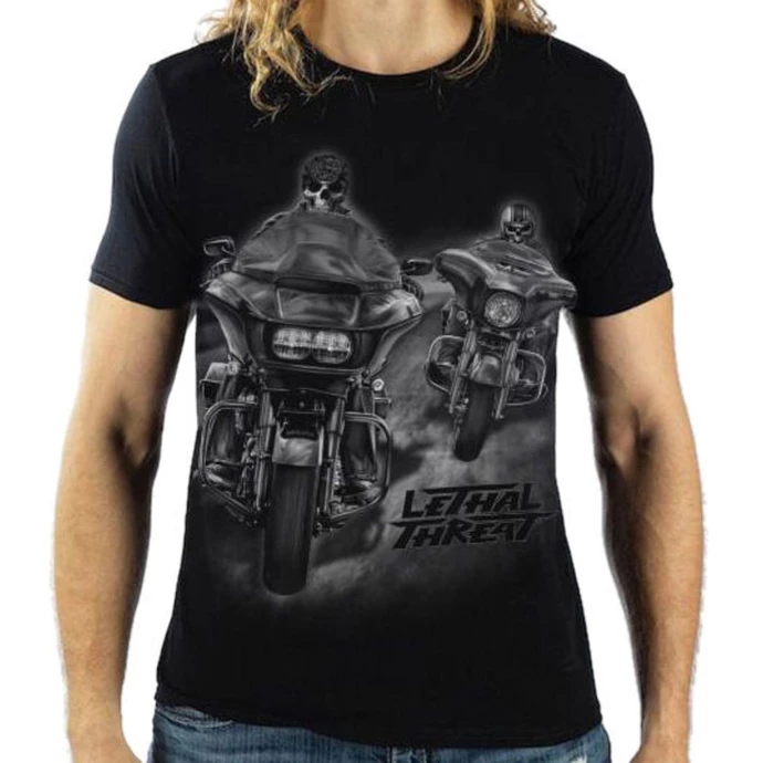 T-shirt Hardcore Men's - MORE MILEAGE - LETHAL THREAT