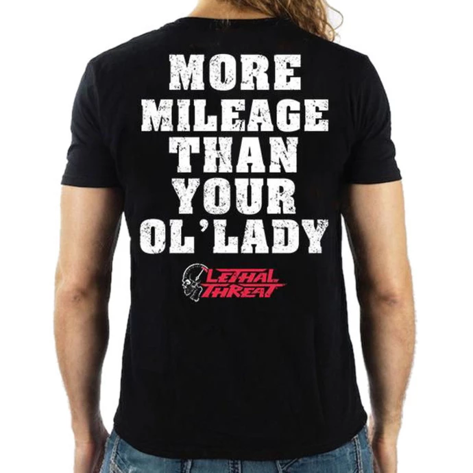 T-shirt Hardcore Men's - MORE MILEAGE - LETHAL THREAT - Image 2