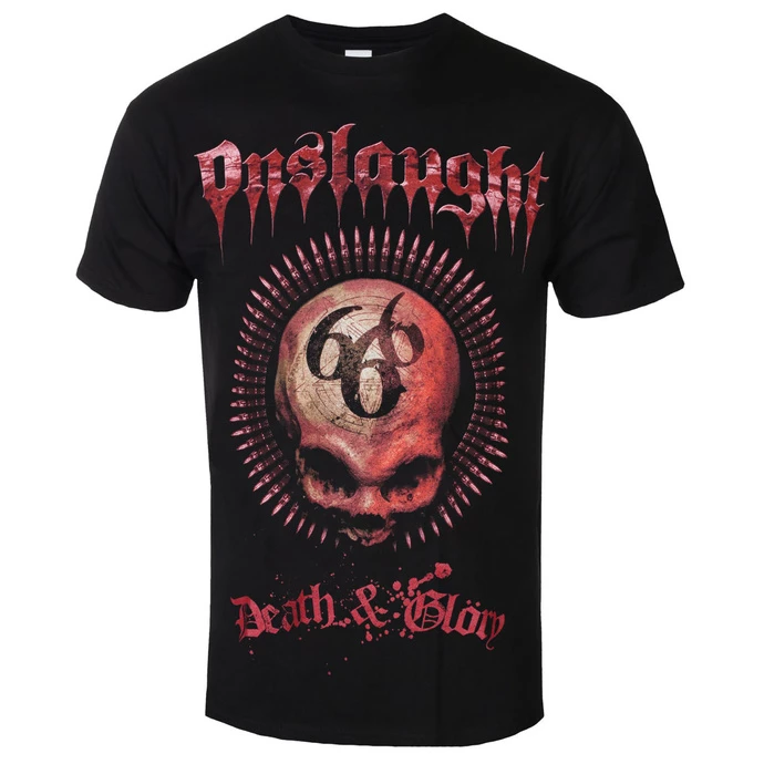 T-shirt Metal Men's Onslaught - Death & Glory - RAZAMATAZ