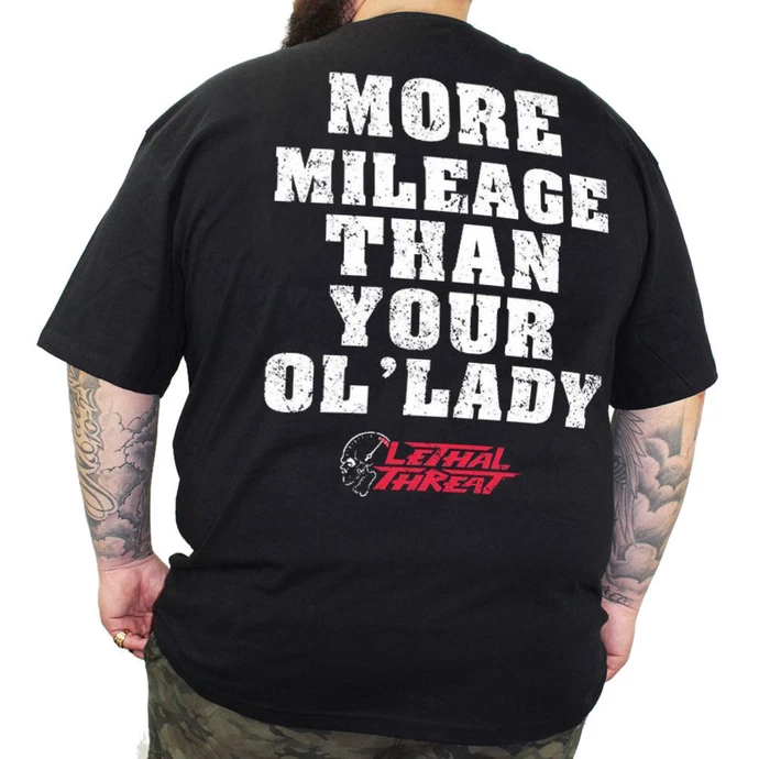 T-shirt Hardcore Men's - MORE MILEAGE - LETHAL THREAT - Image 4