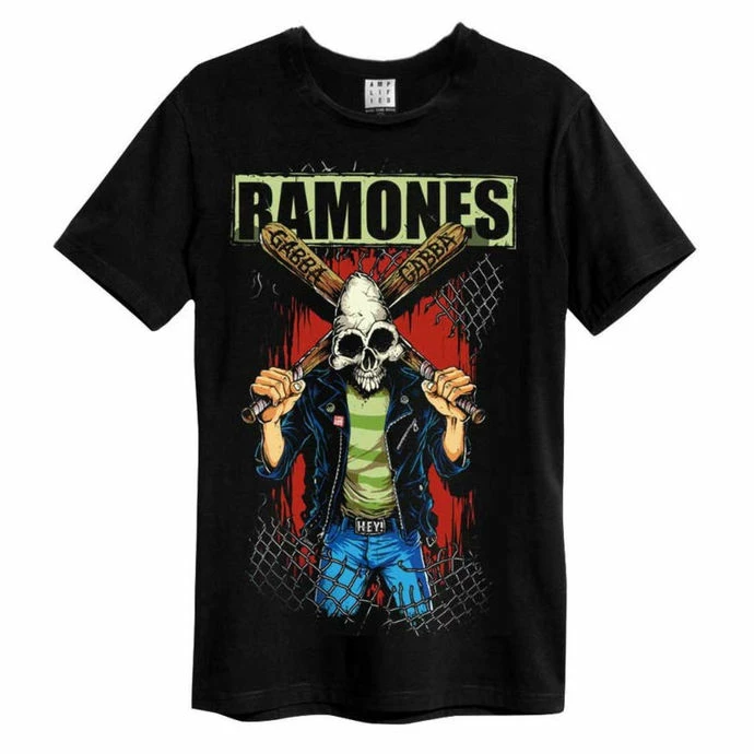 T-shirt Metal Men's Ramones - Gabba Gabba - AMPLIFIED