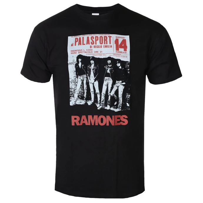 Men's T-shirt RAMONES - PALASPORT POSTER - BLACK - GOT TO HAVE IT