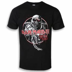 T-shirt Metal Men's Iron Maiden - Piece Of Mind Circle - ROCK OFF