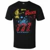 T-shirt Metal Men's Police - POLICE IN CONCERT - LIQUID BLUE