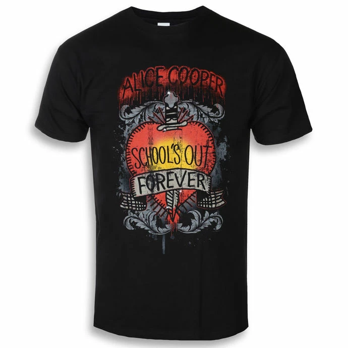T-shirt Metal Men's Alice Cooper - Schools Out Dagger - ROCK OFF