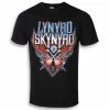 T-shirt Metal Men's Lynyrd Skynyrd - Crossed Guitars - PLASTIC HEAD